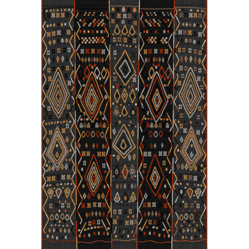 Koye Performance Washable Moroccan Indoor / Outdoor Rug, Rectangle 4'8" x 6'7"