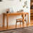 Brown Rectangular Solid Wood with 2 drawers desk-1990962189
