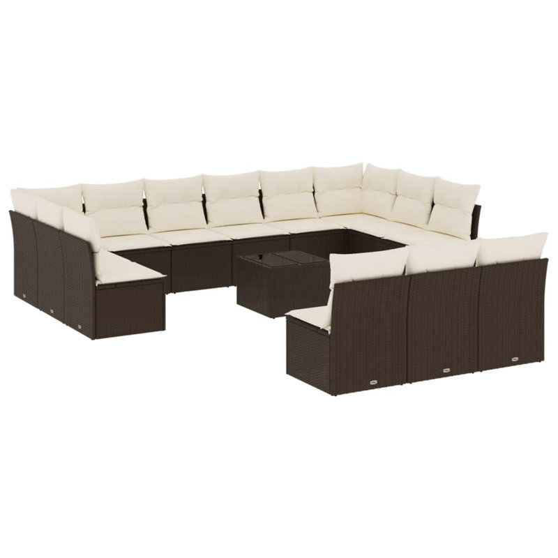 Ensemble de canapé de jardin Vidaxl