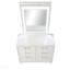 Commode (sans miroir), blanc scintillant