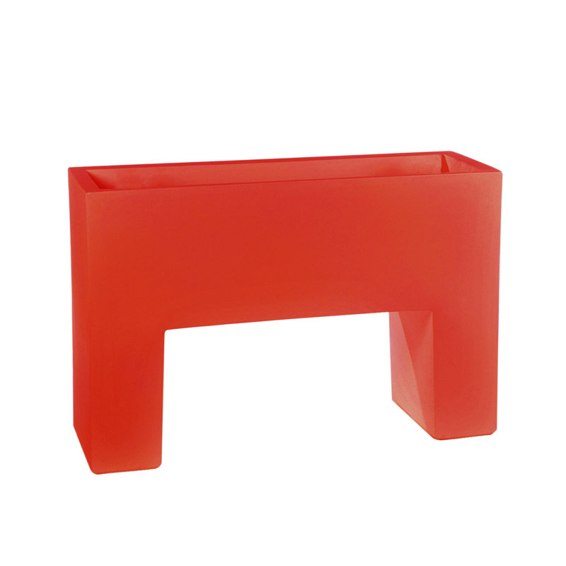 Muro Resin Elevated Planter, 7.75" H x 11.75" W x 4" D, Bronze