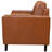 Outen 52" Genuine Leather Loveseat