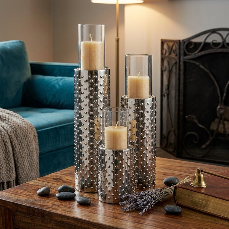 Metal Tabletop Votive Holder