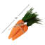 Carrot Bunch 10"H; Orange