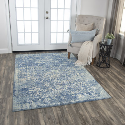 Burkhardt Wool Abstract Indoor Rug