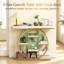 Console moderne avec rangement à plusieurs niveaux et design industriel-1640064602