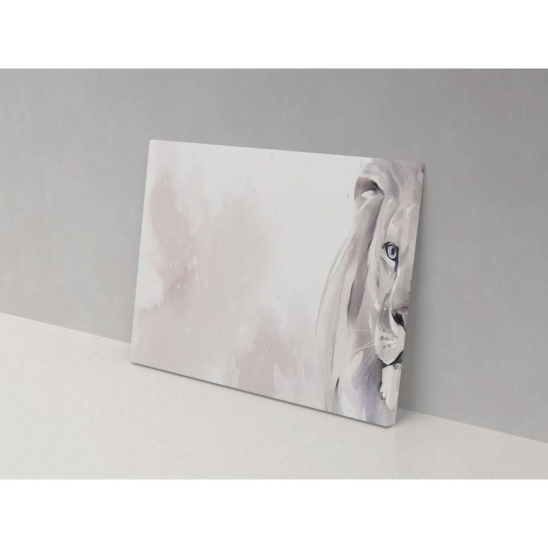 Aslan - Wrapped Canvas Print, 102cm H x 153cm W x 4cm D