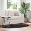 Rugs Black Synthetic Non-Slip Accent Rug-1956119688