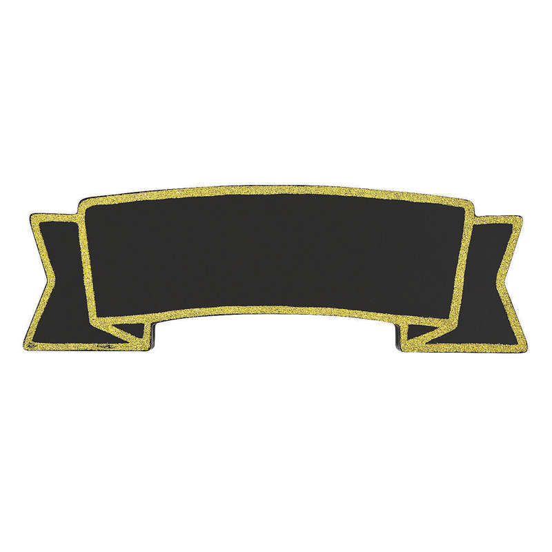 Tableau noir mural Banner Sign