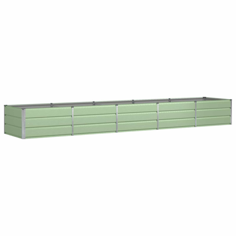  Planter 400 X 80 X 45 Cm Steel, Green