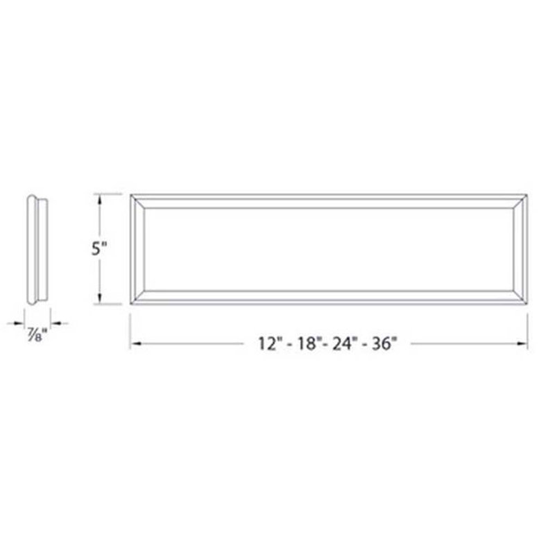Sleek Brushed Aluminum LED Vanity Light with Dimmable White Silk Screened Glass