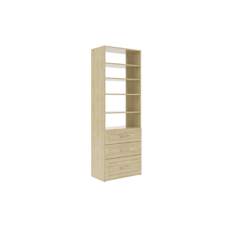 25.13'' Closet System (Can Be Cut To Fit), Honey Blonde