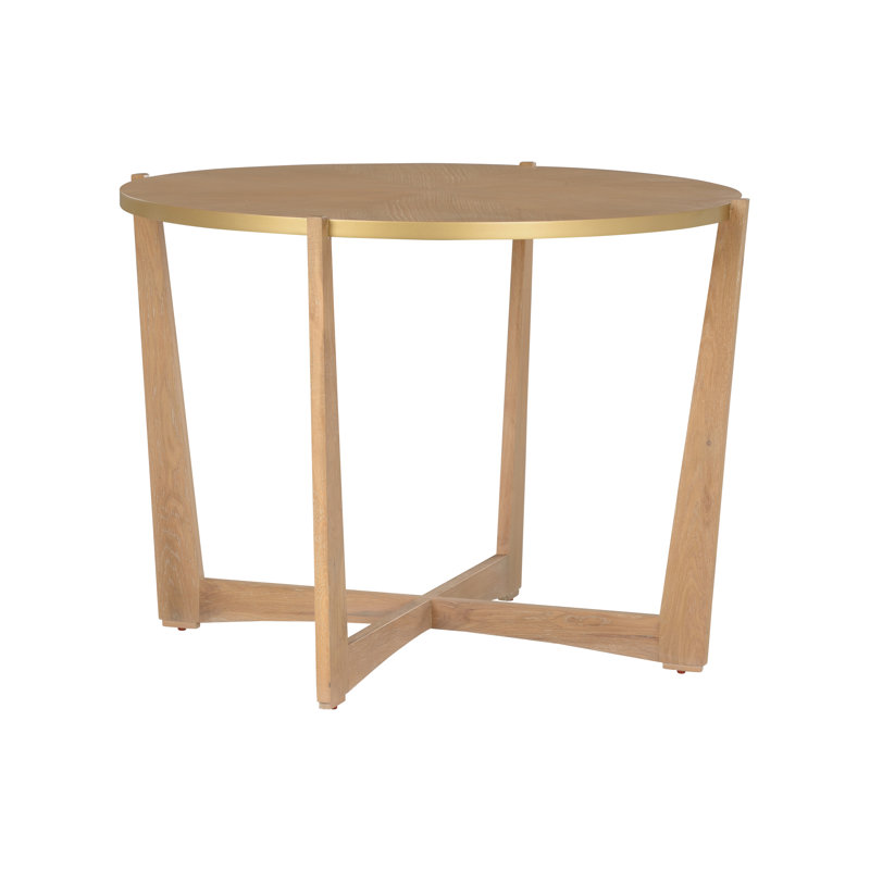 Ardoise Center Table, Cerused Oak