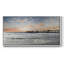 Coucher de soleil sur la plage du Pacifique - Toile tendue avec châssis encadré - Prêt à être accroché-4342138-4342084