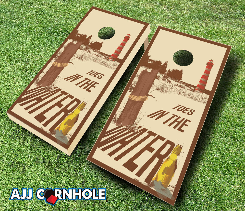 2' x 4' Cornhole Set with Bags AJJ Cornhole 