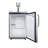 Summit Appliance 5.6 Cubic Feet Gray Triple Tap Freestanding Kegerator with