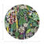 Sabi Jungle Beige Vegan Leather Round Coasters-1204487319