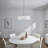5 - Light Dimmable Drum Chandelier-1998142254