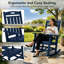 Chaise berçante 2 pièces Hdpe toutes saisons-1427676339