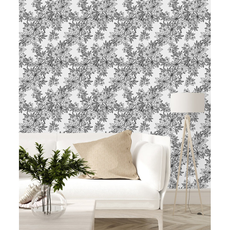 Floral Tile, 2.08' W x 10.42' L