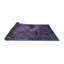 Tapis bleu / violet Paisley-1031565763
