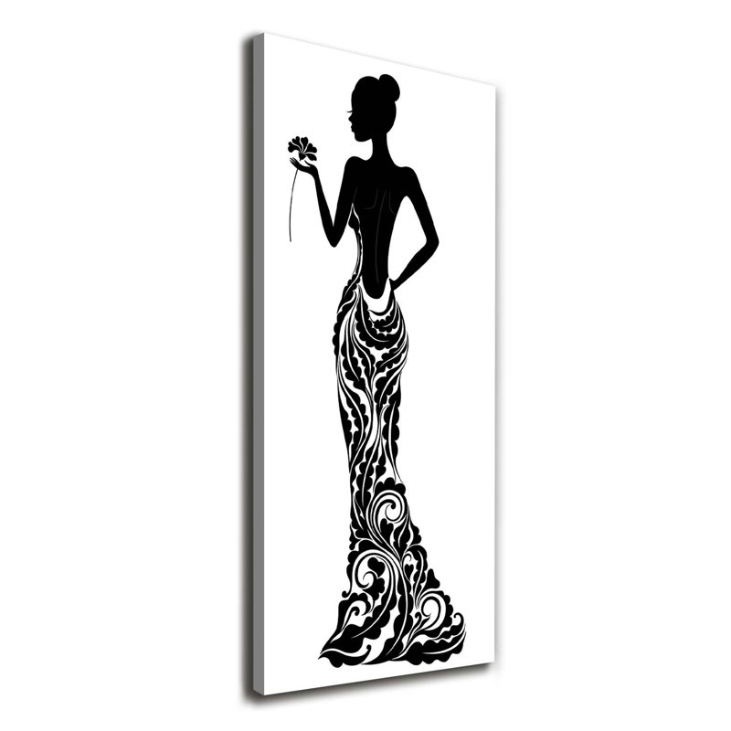 Fashion Illustration - Wrapped Canvas Print