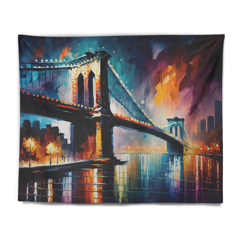 Polyester Tapestry, 32" H x 39" W