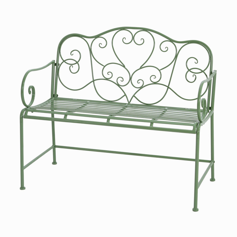 Banc de jardin extérieur - vert