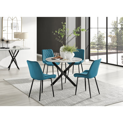 Eubanks 4 - Person Dining Set