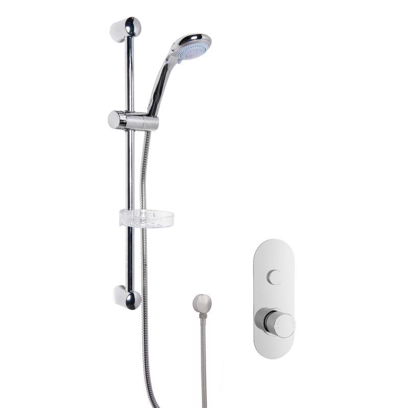 Thermostatic Shower with Handheld Shower Head