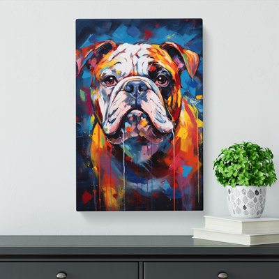 British Bulldog Modern - No Frame Print