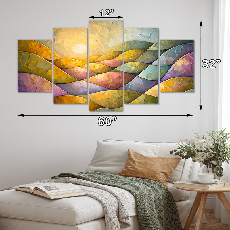 Olsi - Art mural minimaliste - Art mural moderne sur toile