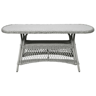 Shivani Rattan Dining Table