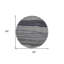 Tapis gris anthracite 8 po