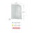 Azaz Steel Flush Mounted Sconce