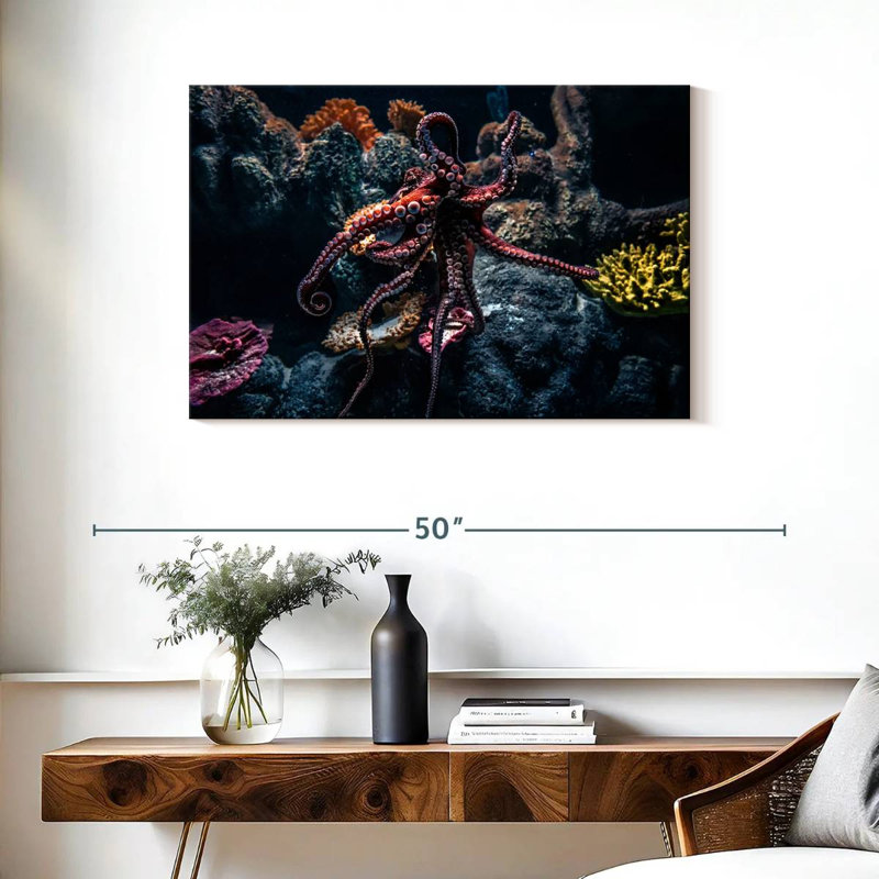 Brampt Octopus Habitat, 24" H x 36" W