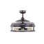 Ventilateur de plafond 48 po à 4 pales rétractables avec télécommande et ensemble d'éclairage inclus Classic-786351113