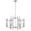 Benita 6 - Light Shaded Chandelier