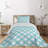 Farmhouse / Country Polyester Geometric Shapes Coverlet
