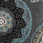Tapis gris en polypropylène tissé à la machine Ginerva-45109708