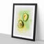 Avocado Split in Abstract - Picture Frame Graphic Art Print-55683335-55683340