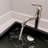 Novatto 18'' Black Stone Square Bathroom Sink
