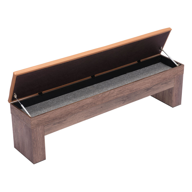 Banc de rangement Bonker brun