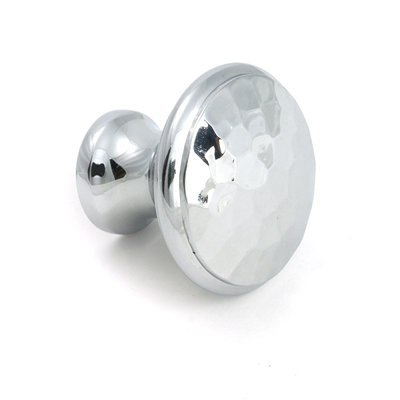 Hammered Round Knob
