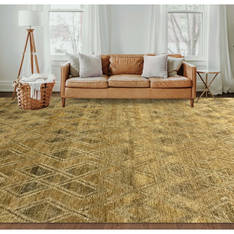 Geometric Area Rug, Rectangle 4' x 6'