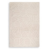 San Juan Geometric Area Rug in Ivory