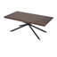 Table basse rectangulaire en bois avec pieds Boomerang