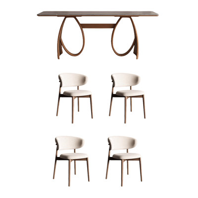 Ensemble de table et chaises Rock Rock
