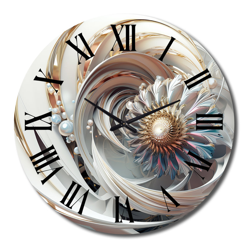Horloge murale Cosmic Fractal, Grand