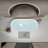 Dasher 59'' Oval Freestanding Acrylic Soaking Bathtub with Pop-Up Drain, cUPC Certified